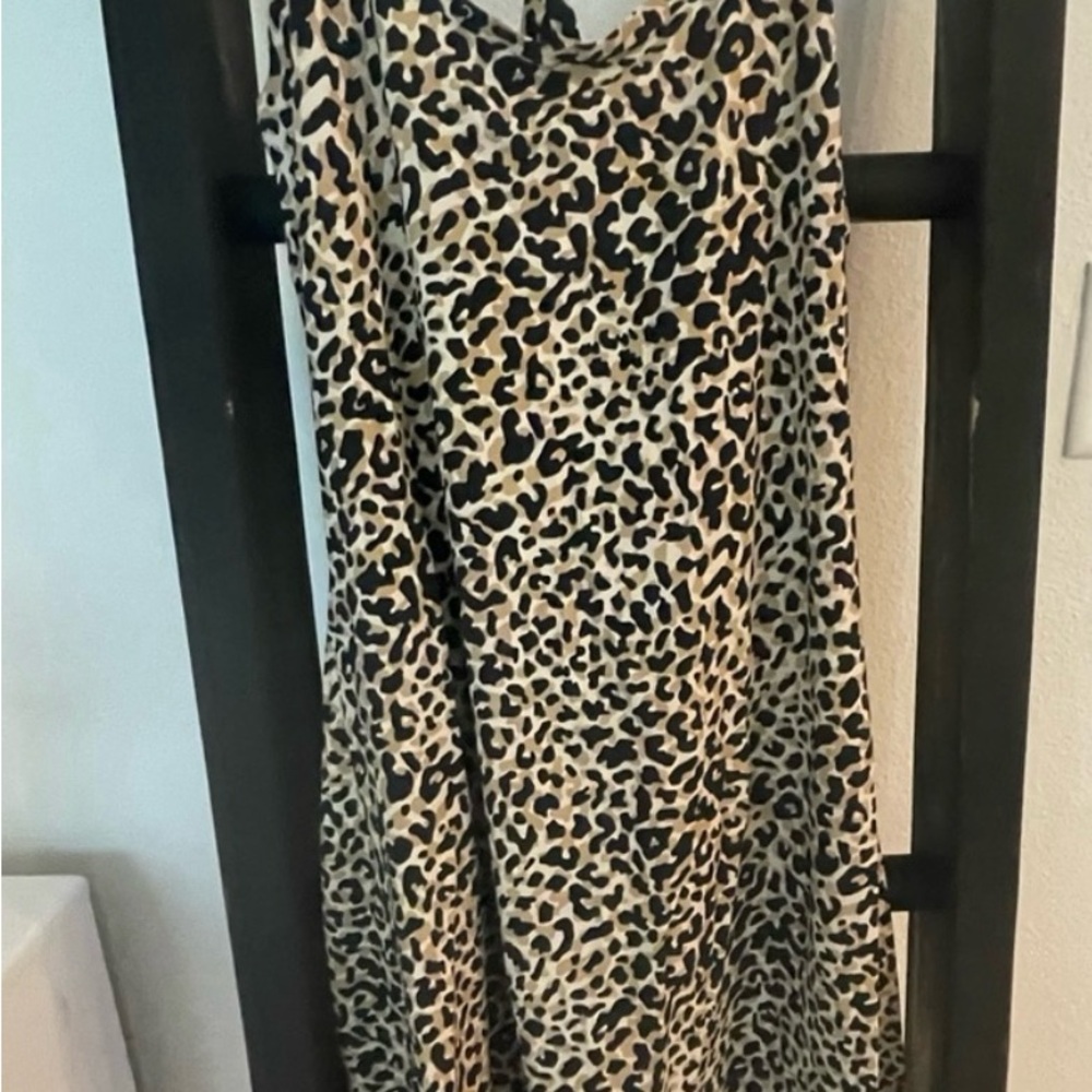 Outdoor Voices Leopard Exercise Dress
